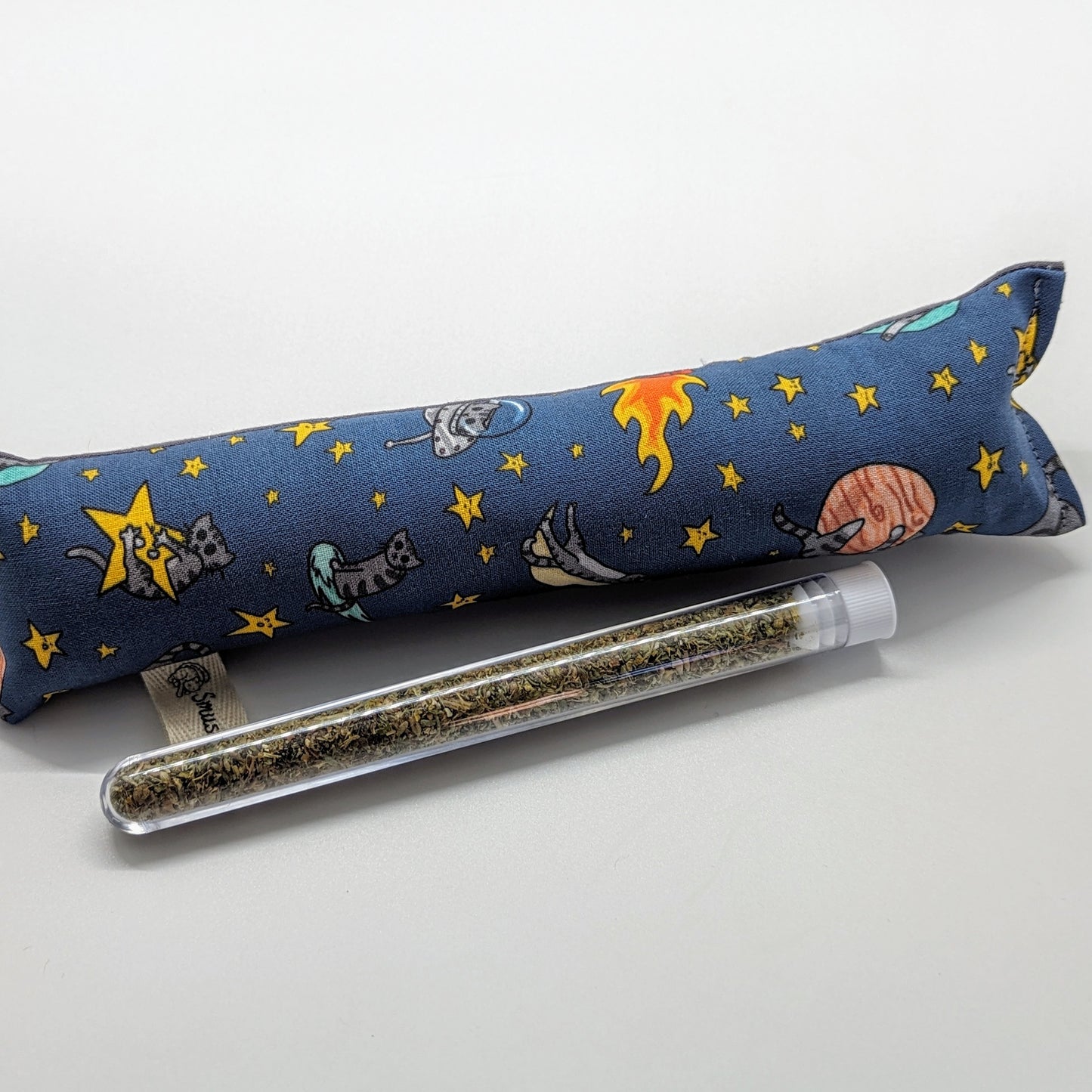 Refillable Space Cats Catnip Kickstick Cat Toy