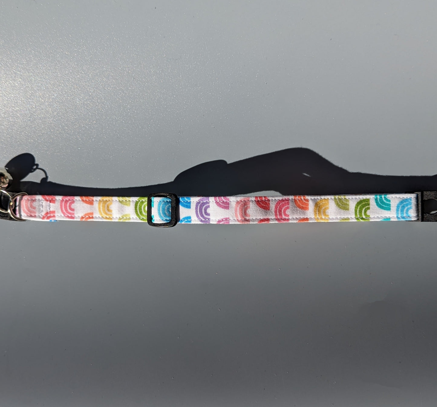 Rainbow Cat Collar,  Breakaway Safety Collar